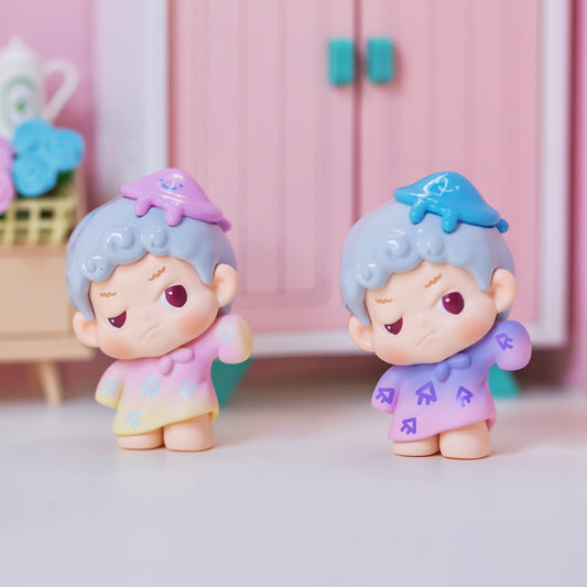 NIMOO GoodNight Party Mini Figurines Blind Box Gift Cute Desk Decor Dolls Collectible Toys Surprise Birthday Present