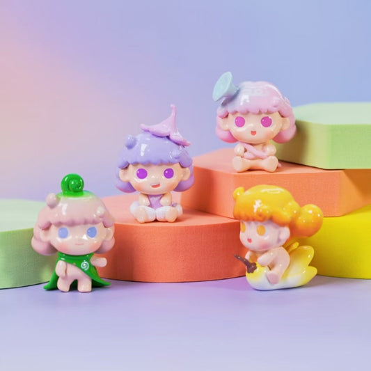 LATTA Flower Sprite Mini Figurines Blind Box Gift Cute Desk Decor Dolls Collectible Toys Surprise Birthday Present