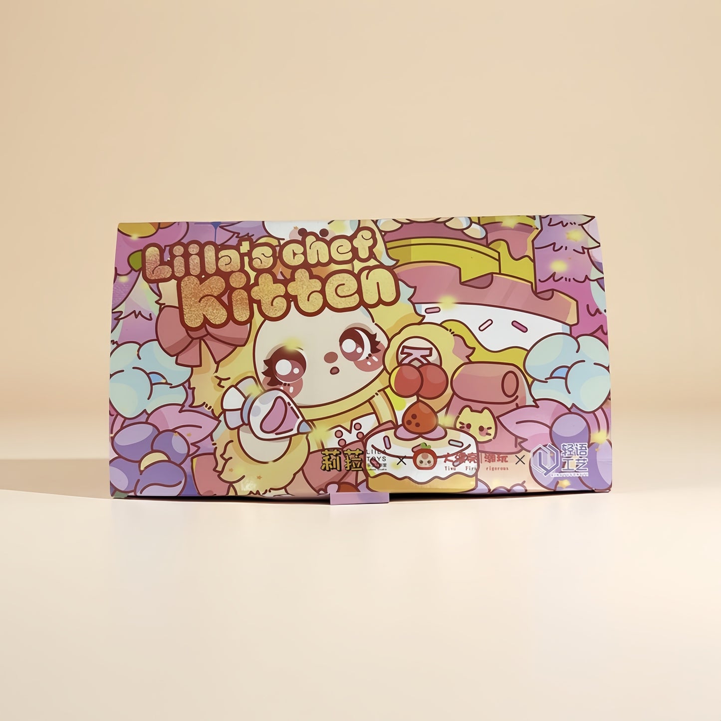 Liila's chef Kitten Mini Figurines Blind Box Gift Cute Desk Decor Dolls Collectible Toys Surprise Birthday Present