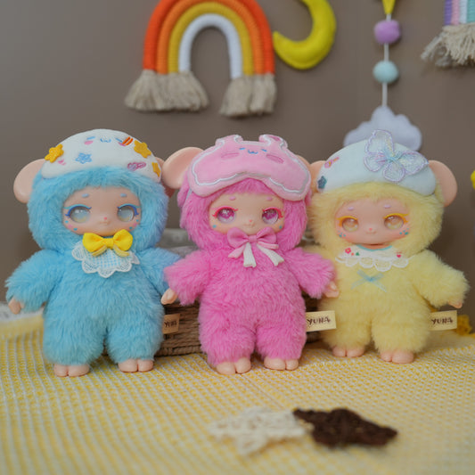 Goodnight Yuna Sheep Sheep Mini Figurines Blind Box Gift Cute Desk Decor Dolls Collectible Toys Surprise Birthday Present