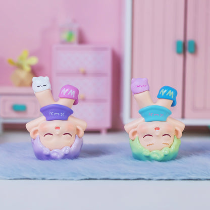 NIMOO GoodNight Party Mini Figurines Blind Box Gift Cute Desk Decor Dolls Collectible Toys Surprise Birthday Present