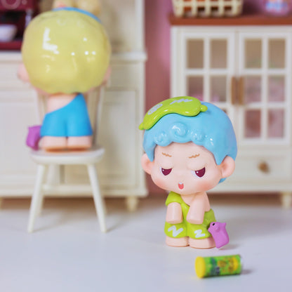 NIMOO GoodNight Party Mini Figurines Blind Box Gift Cute Desk Decor Dolls Collectible Toys Surprise Birthday Present