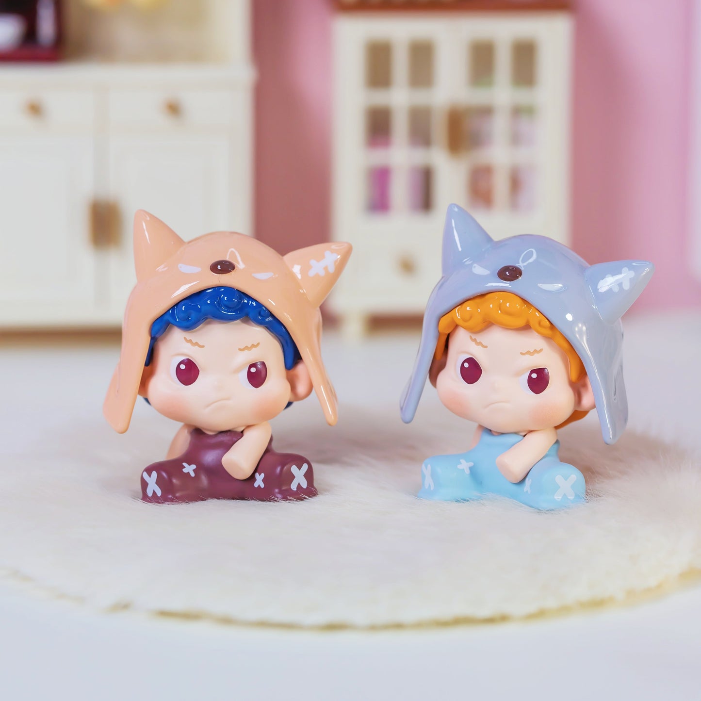 NIMOO GoodNight Party Mini Figurines Blind Box Gift Cute Desk Decor Dolls Collectible Toys Surprise Birthday Present