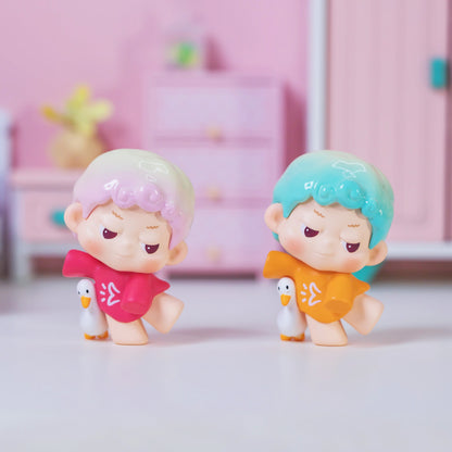 NIMOO GoodNight Party Mini Figurines Blind Box Gift Cute Desk Decor Dolls Collectible Toys Surprise Birthday Present