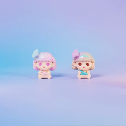 LATTA Flower Sprite Mini Figurines Blind Box Gift  Cute Desk Decor Dolls Collectible Toys Surprise Birthday Present