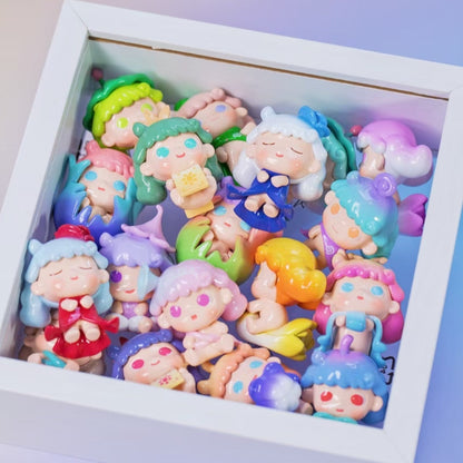 LATTA Flower Sprite Mini Figurines Blind Box Gift  Cute Desk Decor Dolls Collectible Toys Surprise Birthday Present