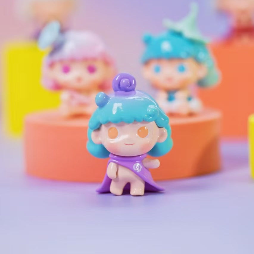 LATTA Flower Sprite Mini Figurines Blind Box Gift  Cute Desk Decor Dolls Collectible Toys Surprise Birthday Present