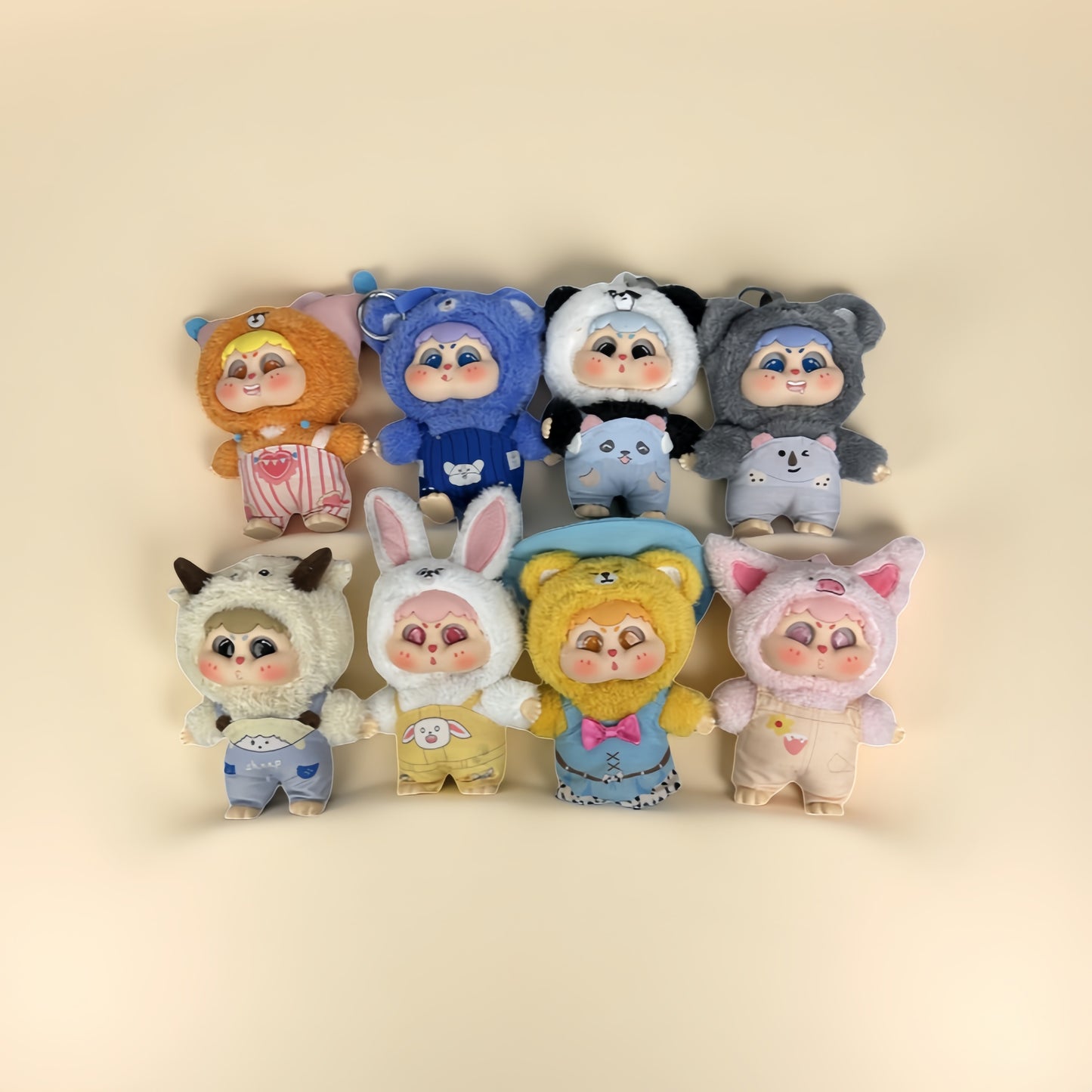 Cute Baby Dudu's Cute HugGroup Mini Figurines Blind Box Gift Cute Desk Decor Dolls Collectible Toys Surprise Birthday Present