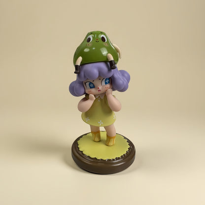 Xiaduoduo Yali Mini Figurines Blind Box Gift Cute Desk Decor Dolls Collectible Toys Surprise Birthday Present