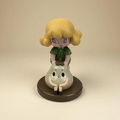 Xiaduoduo Yali Mini Figurines Blind Box Gift Cute Desk Decor Dolls Collectible Toys Surprise Birthday Present