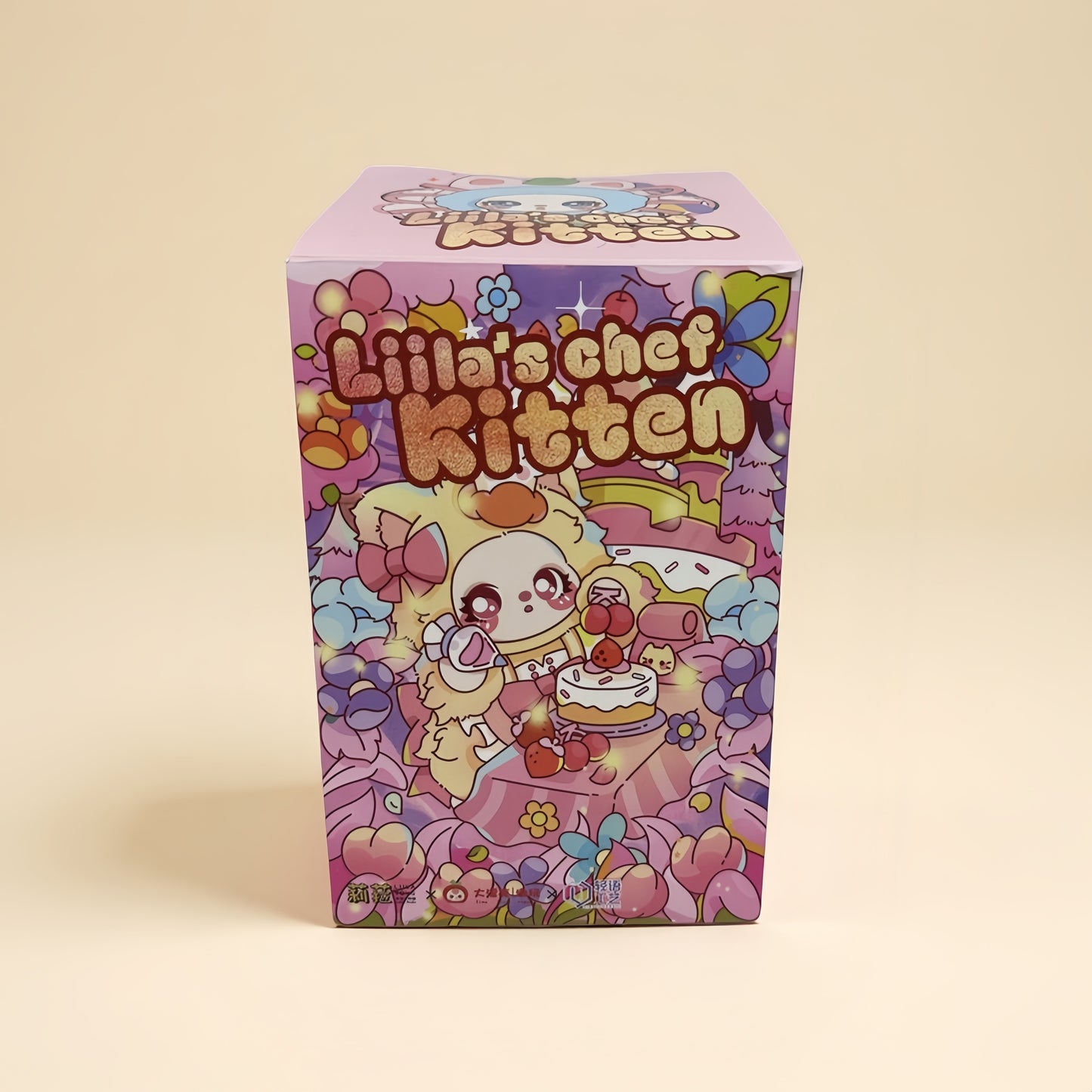 Liila's chef Kitten Mini Figurines Blind Box Gift Cute Desk Decor Dolls Collectible Toys Surprise Birthday Present
