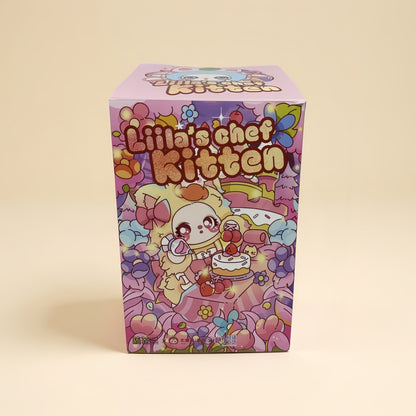 Liila's chef Kitten Mini Figurines Blind Box Gift Cute Desk Decor Dolls Collectible Toys Surprise Birthday Present