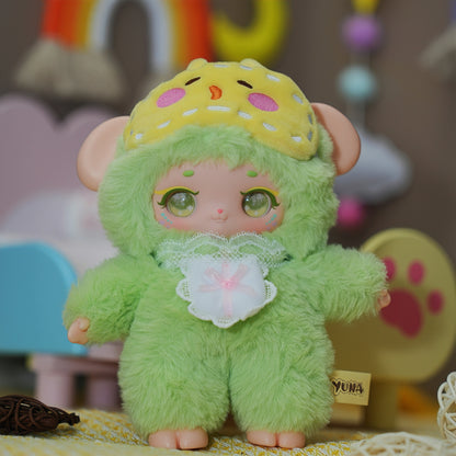 Goodnight Yuna Sheep Sheep Mini Figurines Blind Box Gift Cute Desk Decor Dolls Collectible Toys Surprise Birthday Present