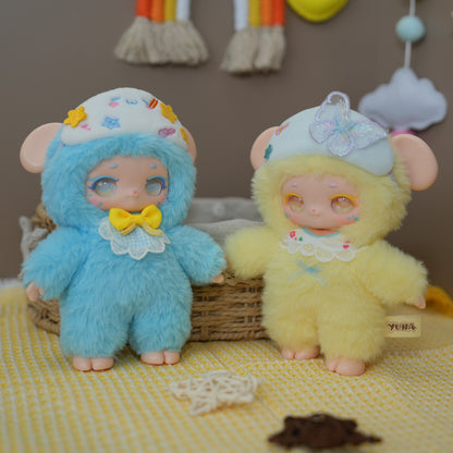 Goodnight Yuna Sheep Sheep Mini Figurines Blind Box Gift Cute Desk Decor Dolls Collectible Toys Surprise Birthday Present