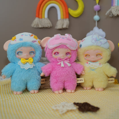 Goodnight Yuna Sheep Sheep Mini Figurines Blind Box Gift Cute Desk Decor Dolls Collectible Toys Surprise Birthday Present