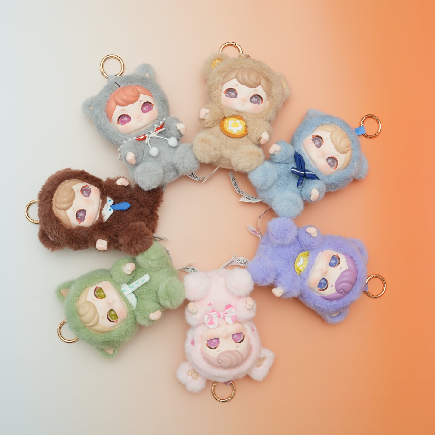 Babe Beside You Mini Figurines Blind Box Gift Cute Desk Decor Dolls Collectible Toys Surprise Birthday Present