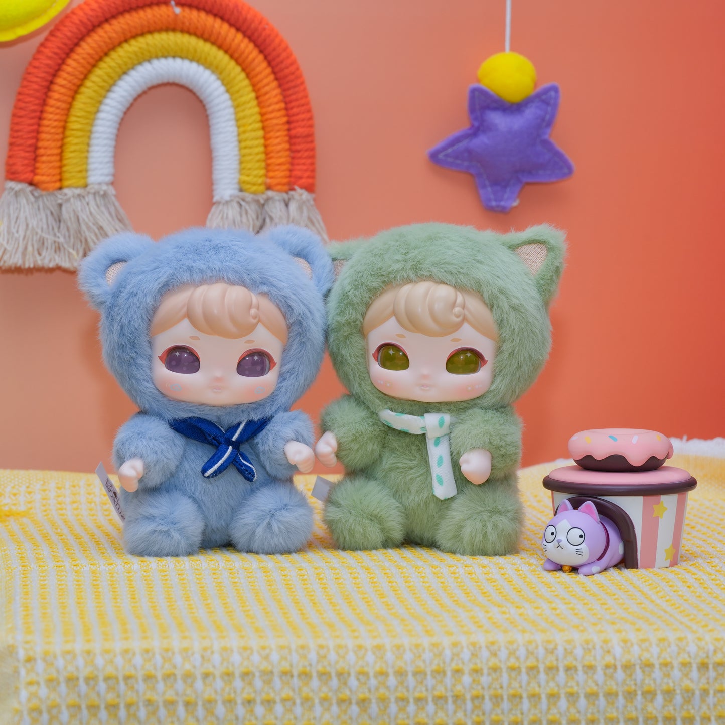 Babe Beside You Mini Figurines Blind Box Gift Cute Desk Decor Dolls Collectible Toys Surprise Birthday Present