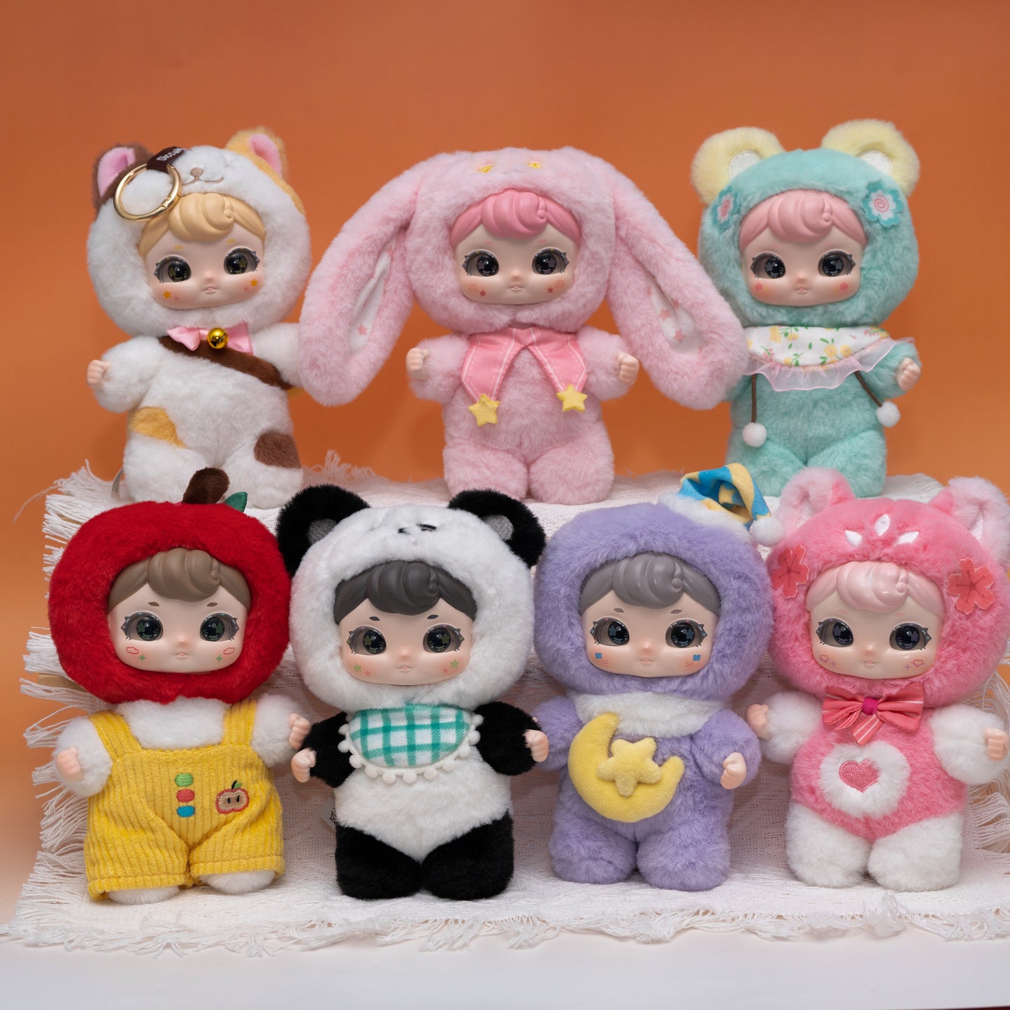 Babe Good Luck To You Mini Figurines Blind Box Gift Cute Desk Decor Dolls Collectible Toys Surprise Birthday Present